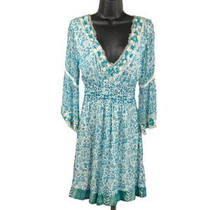 Letarte womens dress pearl trim small 36/38 chest